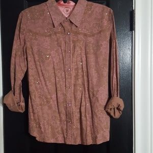 Beautiful western blouse for ladies